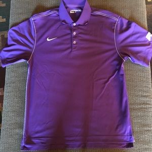 Nike purple polo